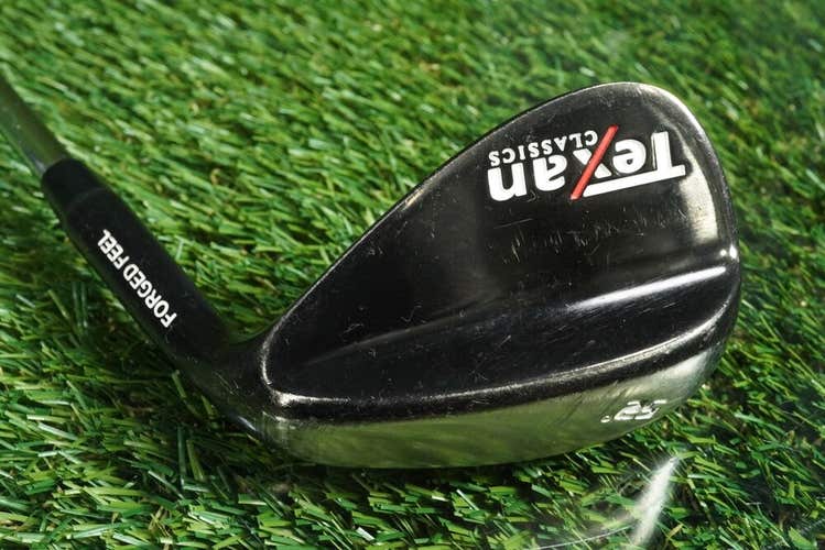 TEXAN CLASSICS BLACK GAP WEDGE 52* ATTACK APPROACH FORGED FEEL REGULAR FLEX