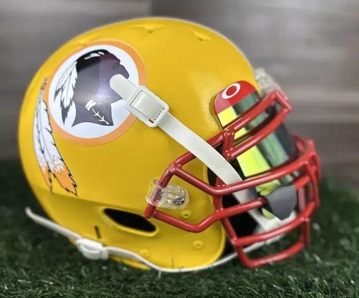 Washington Redskins Custom Full Size Football Helmet Adult M