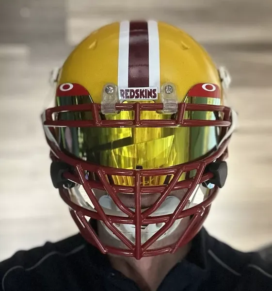 Washington Redskins Custom Full Size Football Helmet Adult M