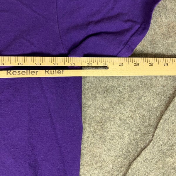 Minnesota Vikings Mens Shirt Extra Large Purple Tee T Football NFL Sports Skol