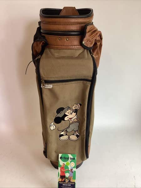 Belding Sports Golf Cart Bag With Mickey Mouse Embroidery