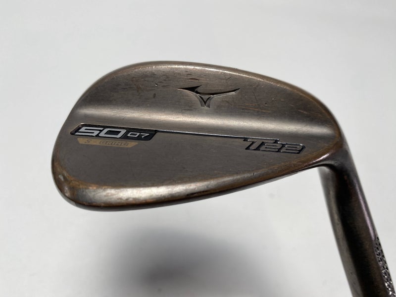 Mizuno T22 Denim Copper Gap Wedge GW 50* 7S Recoil ESX 460 F3 Regular  RH