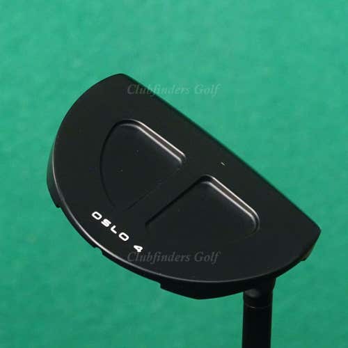 Ping PLD OSLO 4 Matte Black 34" Milled Short-Slant Mallet Putter w/ HC