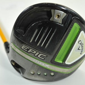 Callaway Epic Max 2021 12* Driver Regular Flex Right UST 65 Gold  # 187132