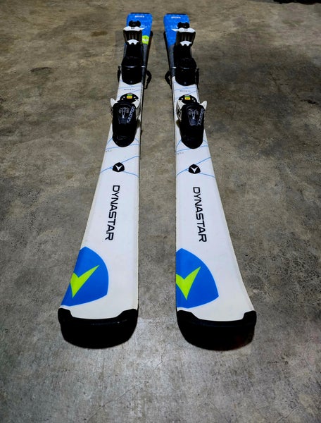 Dynastar 134 cm All Mountain Powertrack 4x4 Skis With Bindings Max Din 10 (Used)