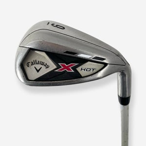 Callaway X Hot 9 Iron Right Handed Senior Flex Graphite Shaft