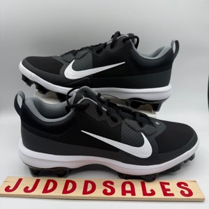 Nike Force Trout 9 Pro MCS Baseball Cleats Black White FB2908-001 Men’s Sz 11   New