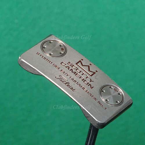 Scotty Cameron Studio Select Squareback No 1 34" Double-Bend Putter w/ HC