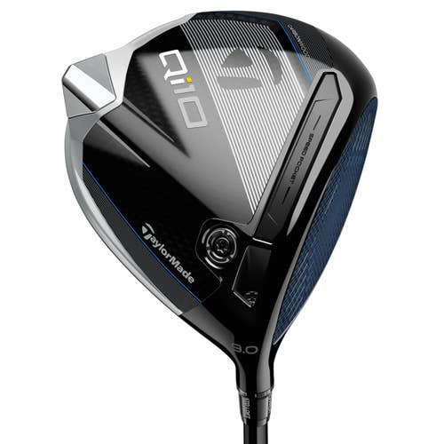 TaylorMade Qi10 Driver - Left Hand - 10.5 Degree - Stiff Flex