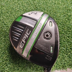 Callaway Epic Speed  Fairway 3 Wood Stiff Flex Smoke 6.0 70G