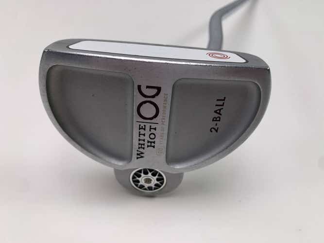 Odyssey White Hot OG 2-Ball Putter 34" Mens RH