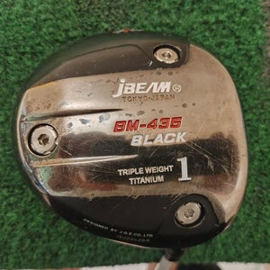 JBEAM BM-435 BLACK Driver Stiff Flex Aldila 3.4 60 Gram Stiff Flex Rogue 110 MSI