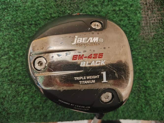 JBEAM BM-435 BLACK Driver Stiff Flex Aldila 3.4 60 Gram Stiff Flex Rogue 110 MSI