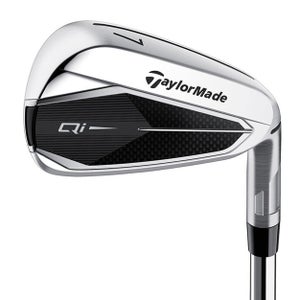 TaylorMade Qi10 Iron Set - Steel Shafts - Right Hand - 5-PW,AW - Stiff Flex