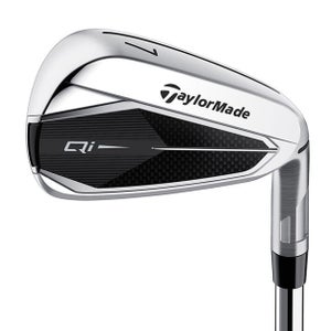 TaylorMade Qi10 Iron Set - Graphite Shafts - Right Hand - 5-PW,AW - Regular Flex