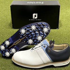 FootJoy DryJoys Premiere Packard Leather Golf Shoes 54398 Size 9 Medium NEW