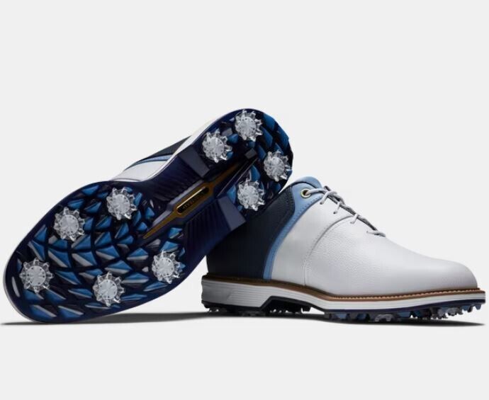 FootJoy DryJoys Premiere Packard Leather Golf Shoes 54398 Size 9 Medium NEW