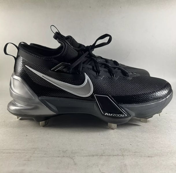 Nike Force Zoom Trout 9 Elite Metal Baseball Cleats Black Size 8.5 FB2906-003