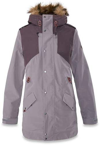 Dakine Women's Brentwood Snowboard Jacket Medium Shark / Amethyst New