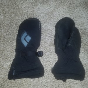 Black Medium Women's Black Diamond Gloves (New)