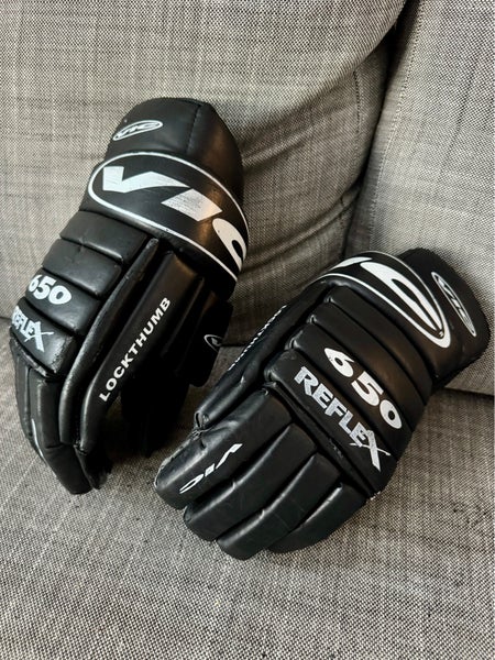 VIC Pro Leather 650 Hockey Gloves - 15” SR