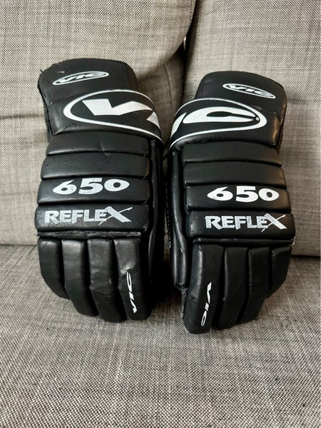 VIC Pro Leather 650 Hockey Gloves - 15” SR