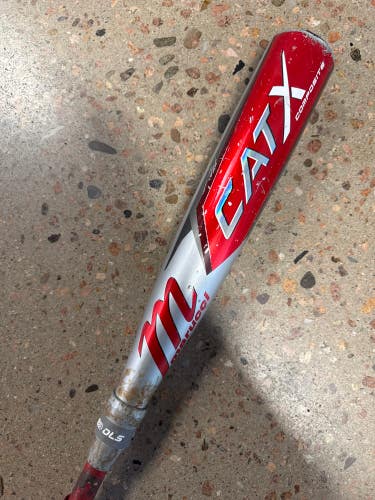 2023 Marucci CAT X Composite Bat USSSA Certified (-10) Composite 19 oz 29" (Used)