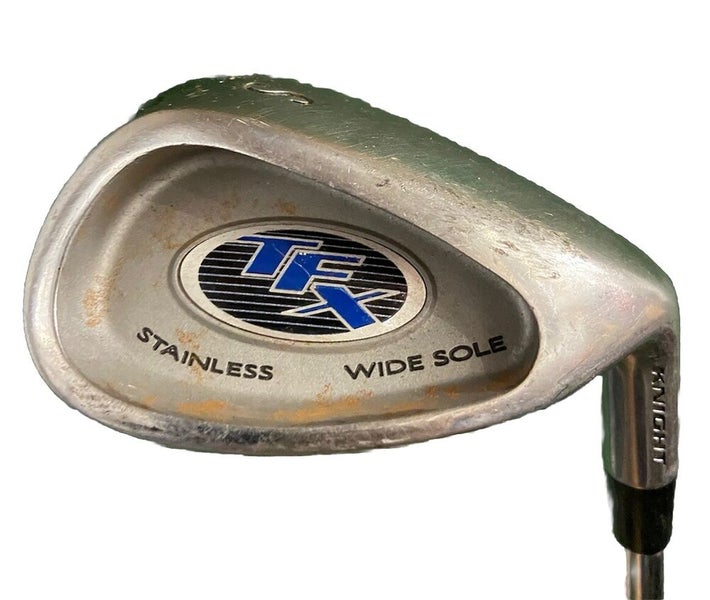 Knight Golf TFX Wide Sole Sand Wedge 56* Men's Stiff Steel 35.5" RH New Mid Grip