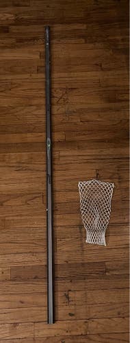 Brine Scandium Defense Lacrosse Shaft With Stringking 4S Mesh Bundle