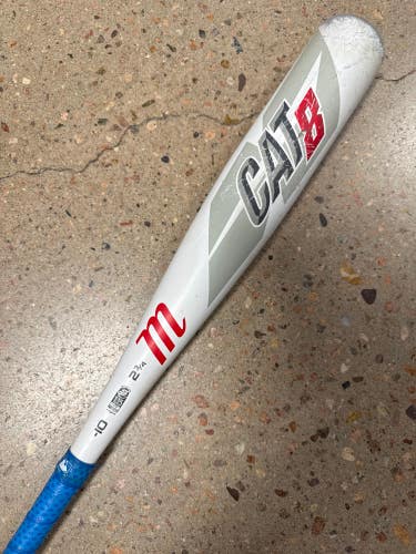 2018 Marucci CAT8 Bat USSSA Certified (-10) Alloy 17 oz 27" (Used)