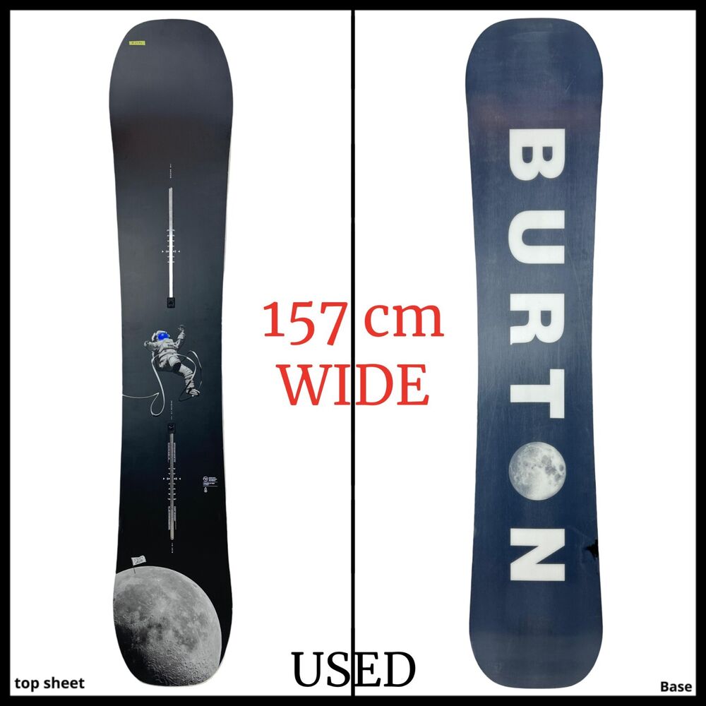 2434 Burton Process Flying V Mens Snowboard 157 WIDE 2024 READ