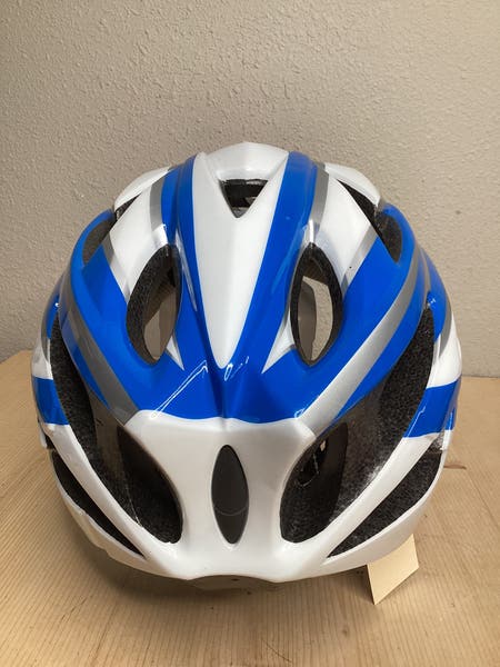 54cm-62cm Bike Helmet (Used) White & Blue | SidelineSwap | Buy and Sell on SidelineSwap 54cm-62cm Bike Helmet (Used) White & Blue | SidelineSwap | Buy and Sell on SidelineSwap