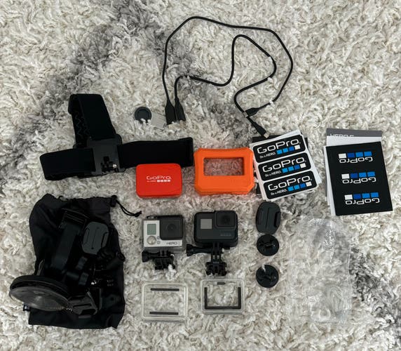 GoPro Hero 5 and 3 with Accessories