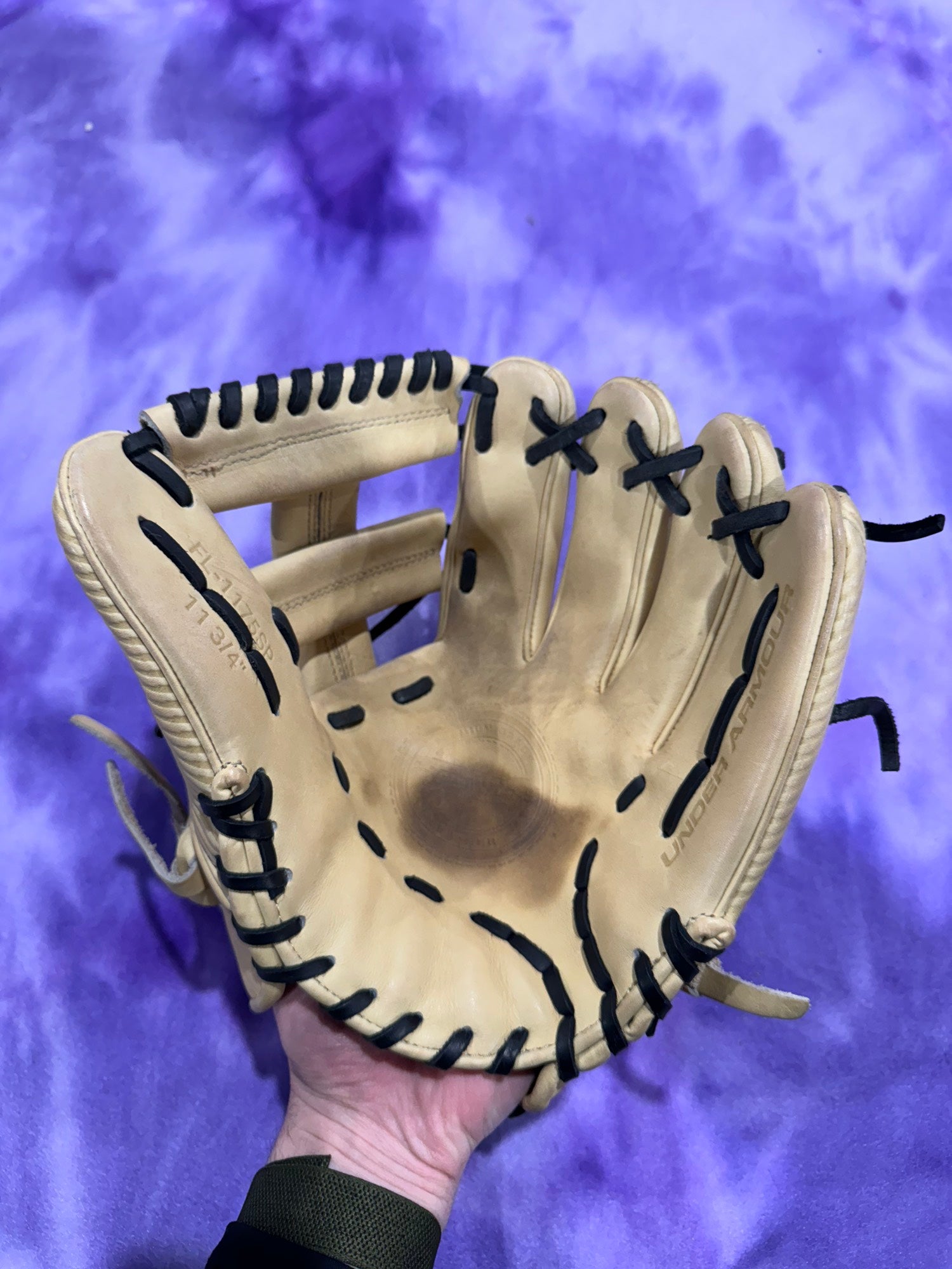 Braun Under Armour Flawless Right Hand Throw Infield Baseball Handschuh 11,75"... - Bild 5 von 9