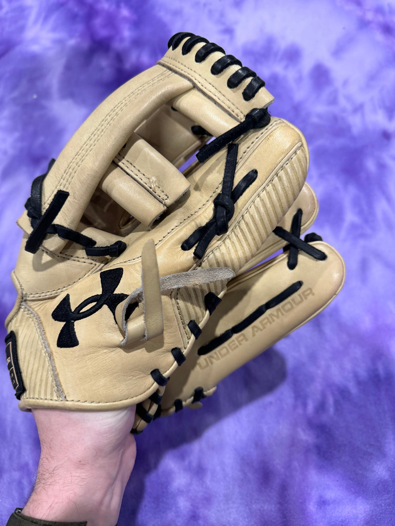 Braun Under Armour Flawless Right Hand Throw Infield Baseball Handschuh 11,75"... - Bild 8 von 9