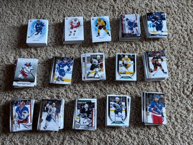 750 Hockey Cards