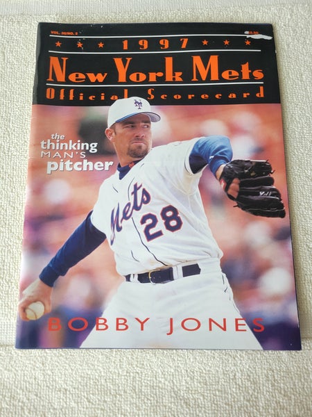 Vintage New York Mets 1997 Official Scorecard Vol. 36 No. 2
