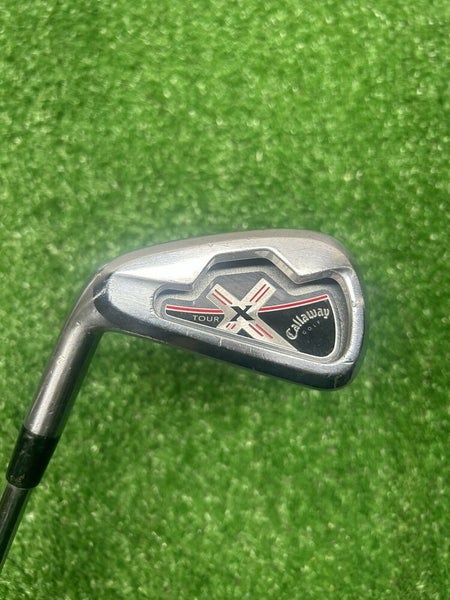 LH Callaway X Tour 4 Iron Dynamic Gold X100 Extra Stiff Flex Steel Shaft 38.5L