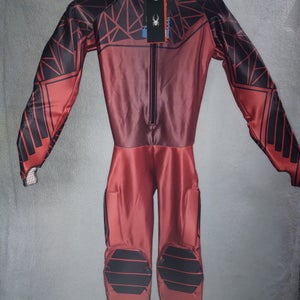 New! SPYDER Ski Racing Padded Speed Suit Men's MED