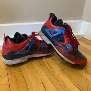 Blue Men's Adult Low Top Metal (Used)