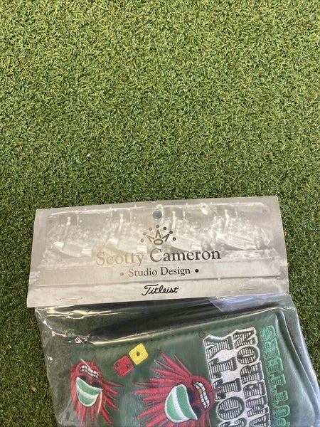 Copricapo Scotty Cameron TCC Agave Gambler 2023 – Putter Blade Pelle Verde