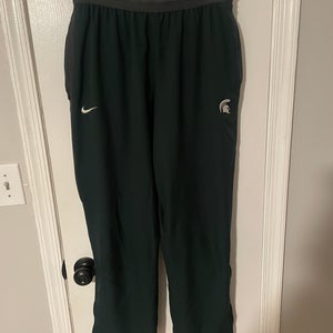 Green Large Michigan State Nike Sweatpants