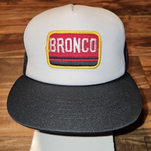 Vintage Ford Bronco Mesh Patch Promo Hat Cap 1990s Vtg Trucker Snapback