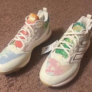 NEW Adidas Icon 8 “Summer Bash” Baseball Cleats IG9601 Size 8.5