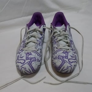 PUMA Tacto II- Pulisic Purple & White Soccer Lacrosse Cleats Size US 6/ W 6.5-7