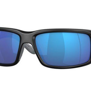 Costa Del Mar 'Fantail' Matte Black / Blue Mirror