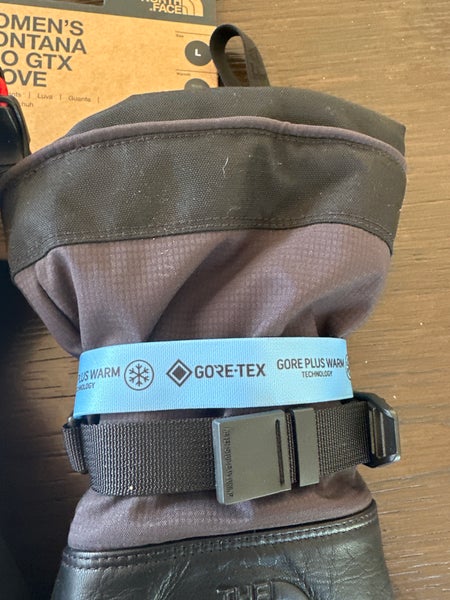 Women's North Face Montana Pro Gtx Gloves Black Large