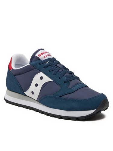 Saucony Jazz Original S2044-692 Sneaker Men's Size 9 Navy White Suede Shoes P87