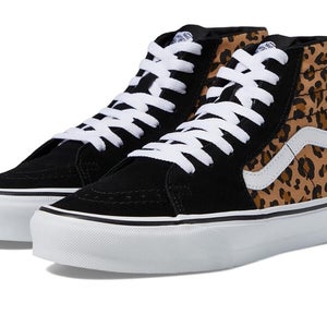 Vans Sk8-Hi Tapered VN0009QPBLK Sneakers Unisex 4.5M/6W Black Leopard Print P15