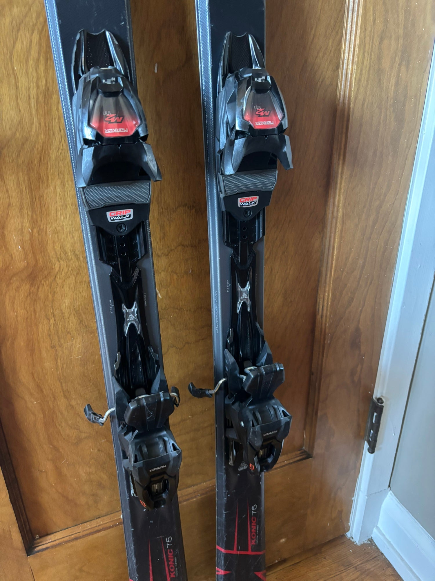 K2 Konic 75 170cm with Adjustable Marker M2 10.0 Gripwalk Bindings